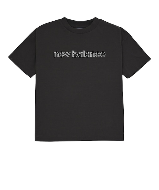 NB DRY リニアロゴショートスリーブTシャツ コットンライク