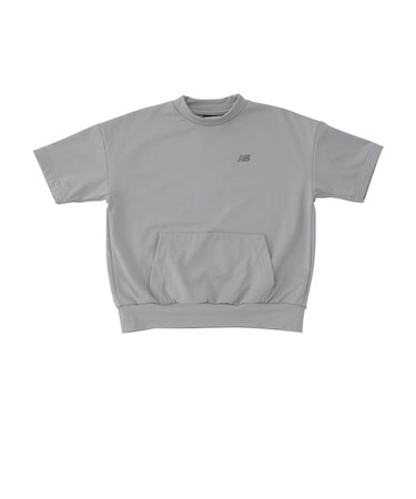吸水速乾スウェット風ショートスリーブTシャツ
