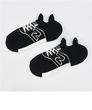 スニーカー柄パイルソックス