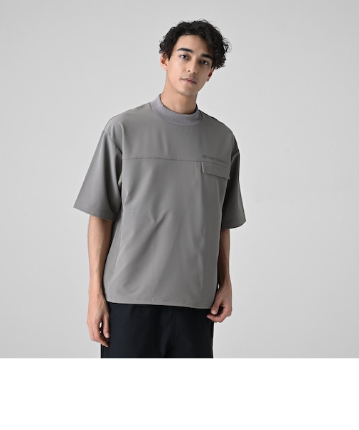 MET24 Woven Mockneck Tee