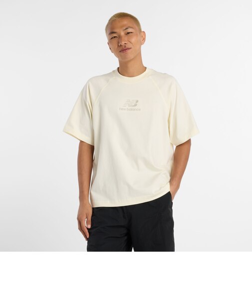 NB Grey ロゴ Tシャツ