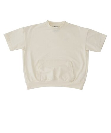 吸水速乾スウェット風ショートスリーブTシャツ
