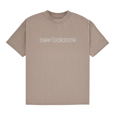 NB DRY リニアロゴショートスリーブTシャツ コットンライク