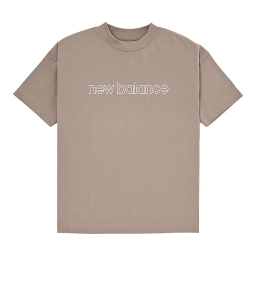 NB DRY リニアロゴショートスリーブTシャツ コットンライク