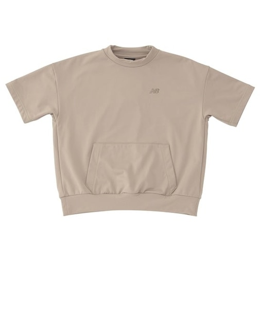 吸水速乾スウェット風ショートスリーブTシャツ