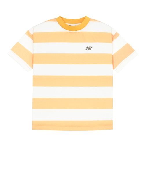 NB DRY ボーダーショートスリーブTシャツ コットンライク