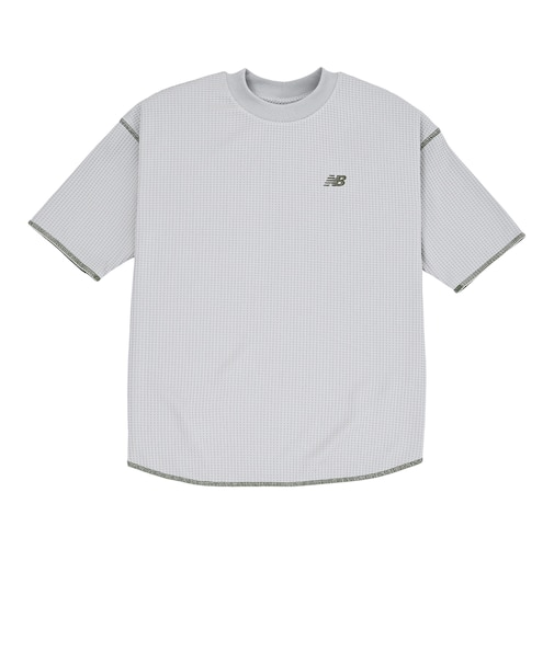 ワッフルショートスリーブTシャツ 5分丈