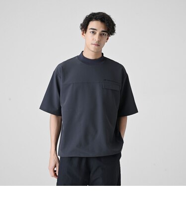 MET24 Woven Mockneck Tee