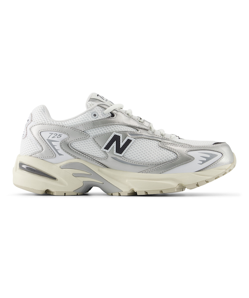 ニューバランス ML725CG 新品 ホワイト シルバー グレー 24.5 ニューバランス ML725CG 新品 ホワイト シルバー グレー 24.5