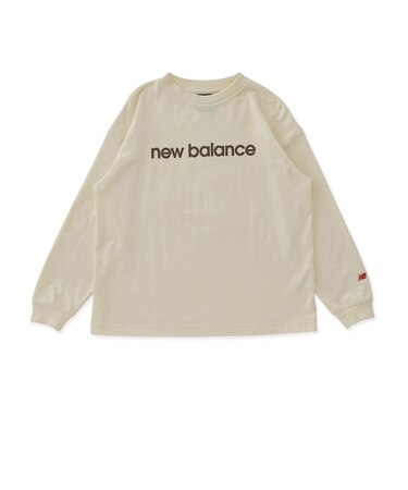 リニアロゴ ルーズフィットロングスリーブTシャツ