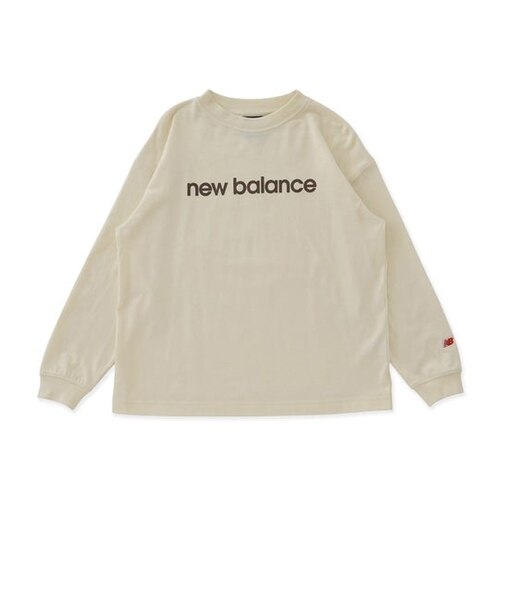 リニアロゴ ルーズフィットロングスリーブTシャツ
