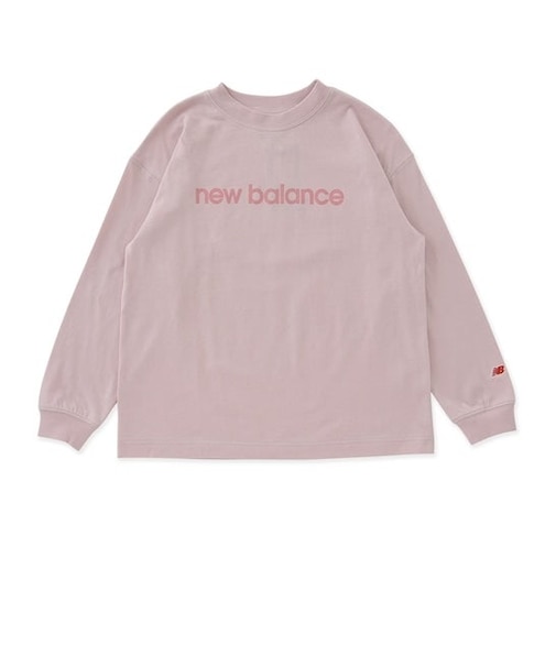 リニアロゴ ルーズフィットロングスリーブTシャツ