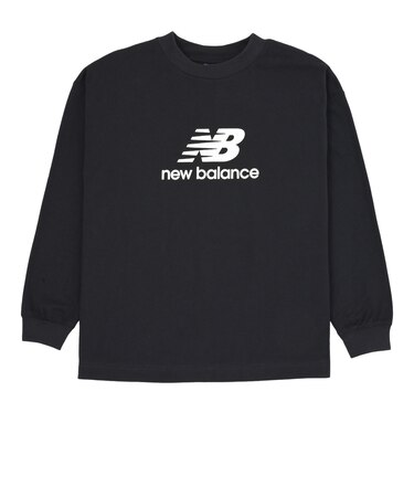 NB DRY スタックドロゴロングスリーブTシャツ