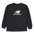 NB DRY スタックドロゴロングスリーブTシャツ