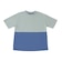 吸水速乾 Linear logo Block ショートスリーブTシャツ