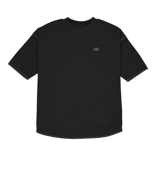 ワッフルショートスリーブTシャツ 5分丈