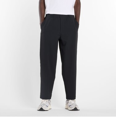 NB GREY テーパードパンツ