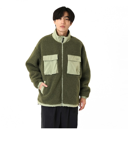 ボアフリースジャケット