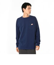 NB刺繍ポケットロングスリーブTシャツ