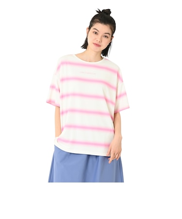 ファンクショナルストライプドショートスリーブ