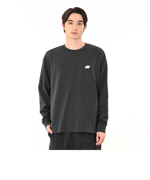 エンブロイダリードNBロングスリーブTシャツ