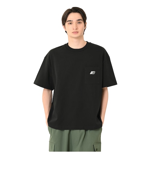 エンブロイダリードNBポケットショートスリーブTシャツ