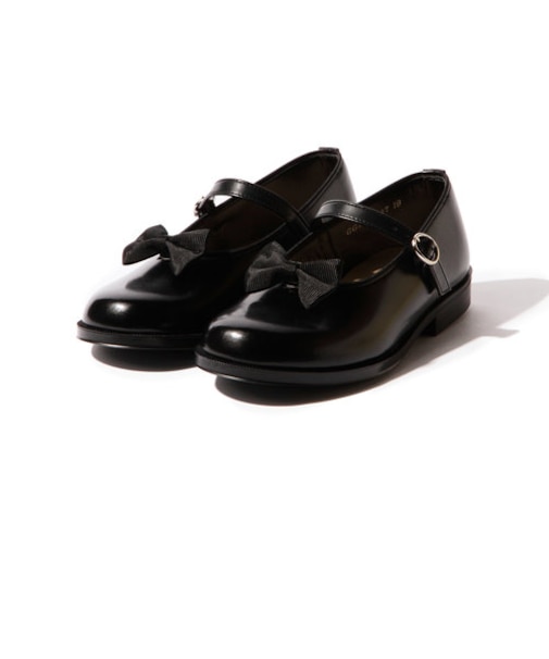 HARUTA KIDS / リボン付き ストラップシューズ