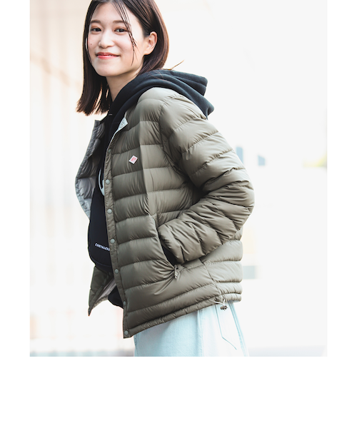 ダントン　インナーダウンジャケット　サイズM DANTON / インナー ダウン ジャケット 24FW（XS～M）｜ビーミング