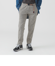 GRAMICCI / ボンディング ニットフリース テーパードパンツ（S～M）