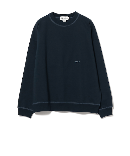 Gymphlex ストライプリブクルーネック長袖Tシャツ GYMPHLEX（ジムフレックス）の「Gymphlex | ストライプリブ