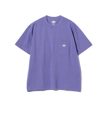 DANTON / SHORT SLEEVE POCKET T-SHIRT PLAIN（S～M）