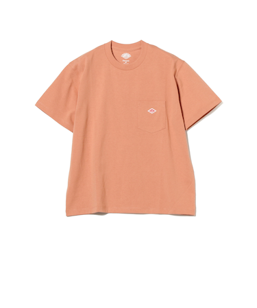 DANTON / SHORT SLEEVE POCKET T-SHIRT PLAIN（S～M）