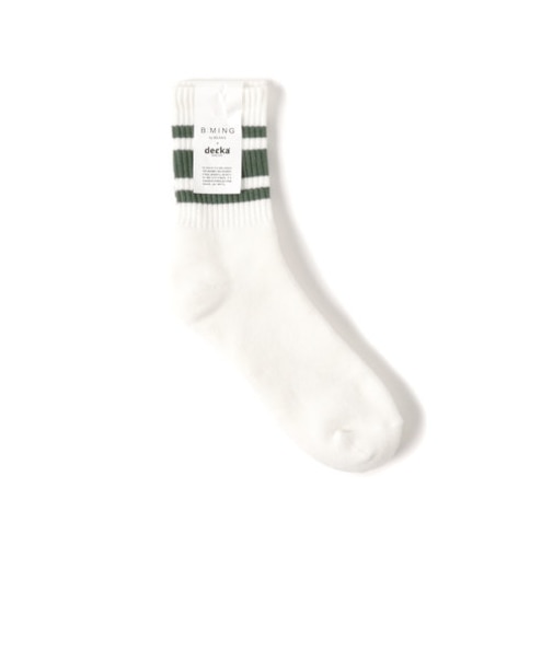 decka quality socks / 別注 ヘビーウエイト ライン ソックス