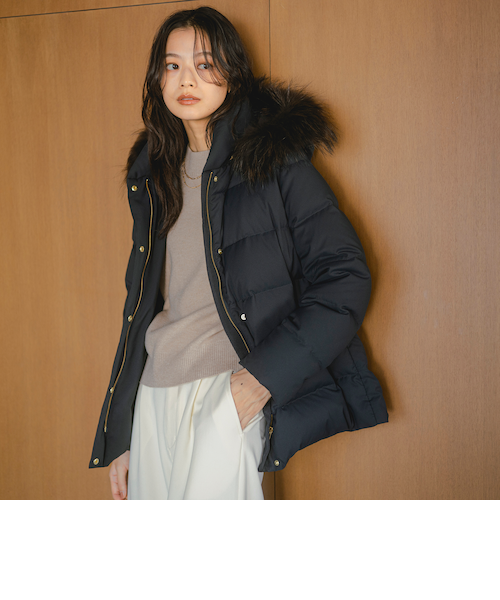 美品 定価¥33000 ビームス 河田 ミドルダウンジャケット ネイビー M 河田 ミドル ダウンジャケット（S～L）｜ビーミングライフストアバイ