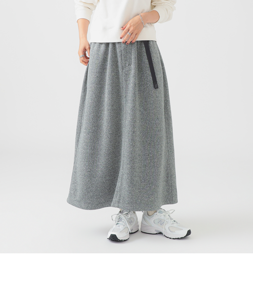 GRAMICCI（グラミチ） ニットフレアスカート / ブラック / Mサイズ GRAMICCI（グラミチ） スカート 「別注」Gramicci / ニット フレア