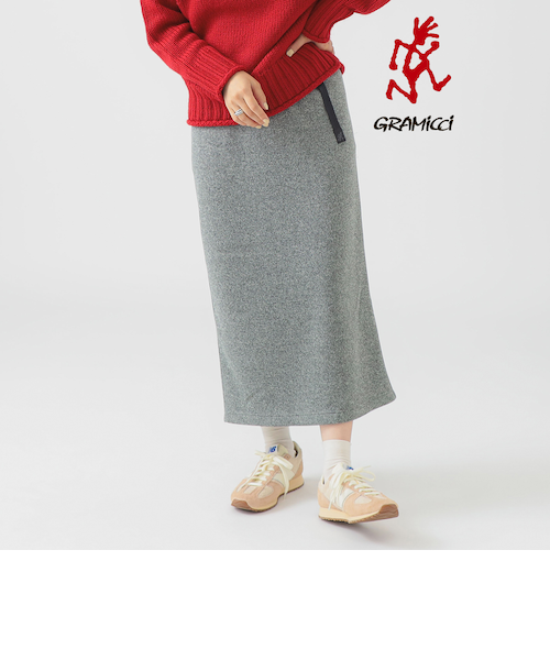 新品● パーリーゲイツ ●ニットフリース×DIAPLEX スカート　グレー/S 新品○ パーリーゲイツ ○ニットフリース×DIAPLEX スカート グレー/S