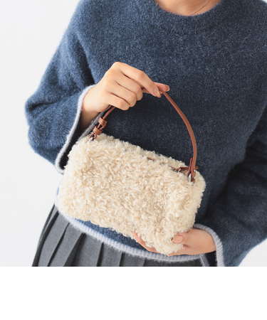 2WAY スクエア ショルダーバッグ