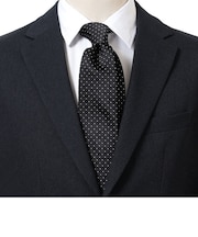 シルク ドット ネクタイ 24AW