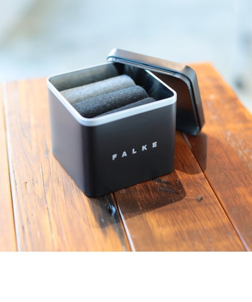 【WEB限定】FALKE / HAPPY BOX 3パック ソックス 24AW