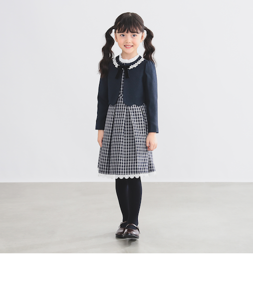 セレモニー ワンピース ボレロ セット　2025SS（100～130cm）