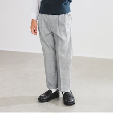 セレモニー チェック タック  ロングパンツ 2025SS（100～130cm）