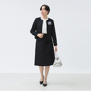 【WEB限定】ジャケット & ブラウス & スカート セット（S～L）