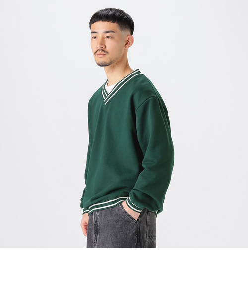 ビームスゴルフ　Ｖネックスウェット　ツーウェイタイプM BEAMS GOLF（ビームス ゴルフ）PURPLE LABEL / モックネック