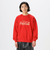 【別注】Coca-Cola / フロッキープリント クルーネック スウェット