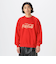 【別注】Coca-Cola / フロッキープリント クルーネック スウェット
