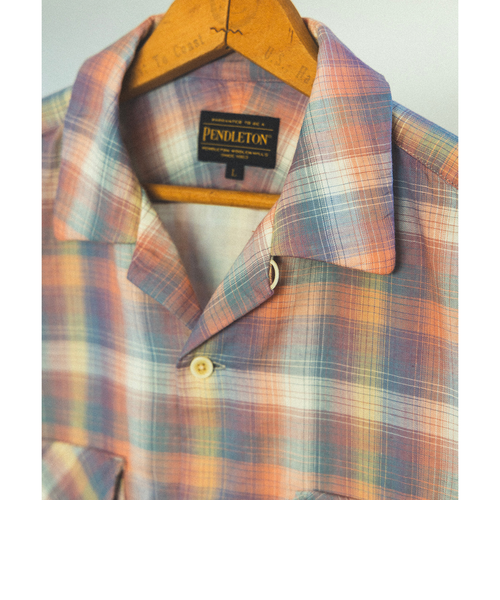 【別注】PENDLETON / チェック オープンカラー シャツ PENDLETON（ペンドルトン）の「【別注】PENDLETON / チェック