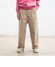 ambiance / Wide 2 Pleats Chino