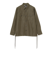 TAION / Non down Military Long Sleeve Shirt