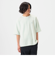 ダブルフェイス ワッペン クルーネック Tシャツ