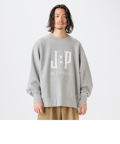 J:P by J.PRESS / ロゴ プリント スウェット